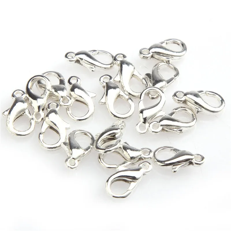 20pcs/lot Metal Lobster Clasps Claw Bracelet Necklace Making 6x10mm