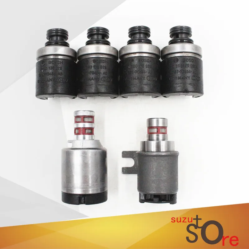 

GOLKAR 6X OEM 5R44E 5R55E Transmission Shift Solenoid Tested For Coast Ford 97-UP