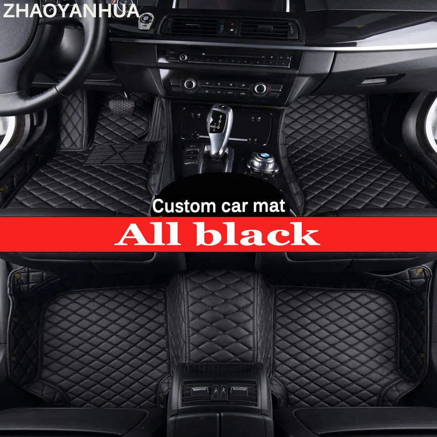 Custom fit автомобильные коврики для Peugeot 206 207 2008 301 307 308sw 3008 408 4008 508 rcz стайлинга