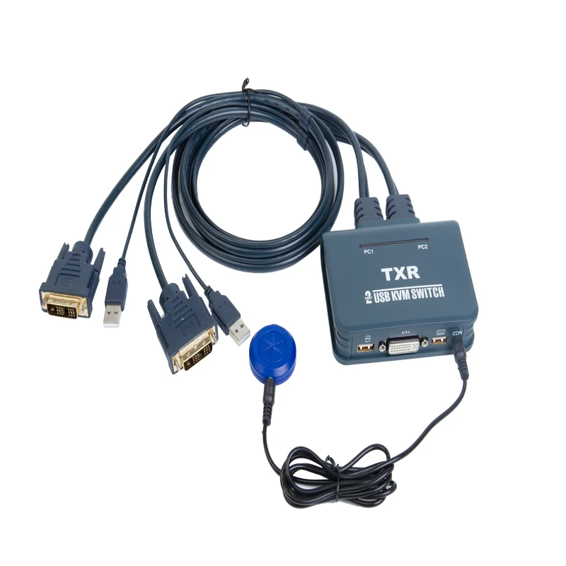 2 port all in DVI KVM switch with USB mouse and keyboard sharing desktop controller switch 1 2 port all in DVI KVM switch with USB mouse and keyboard sharing desktop controller switch 4