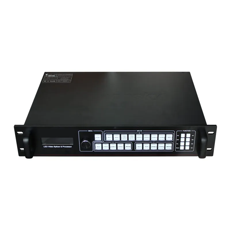Amoonsky AMS SC359 светодиодный видеопроцессор HDMI DVI VGA AV вход 7 95 миллионов пикселей
