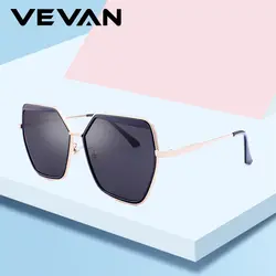 VEVAN 2019 модные квадратные солнцезащитные очки для женщин UV400 Винтаж солнцезащитные очки для женщин негабаритных зеркало Óculos де золь с
