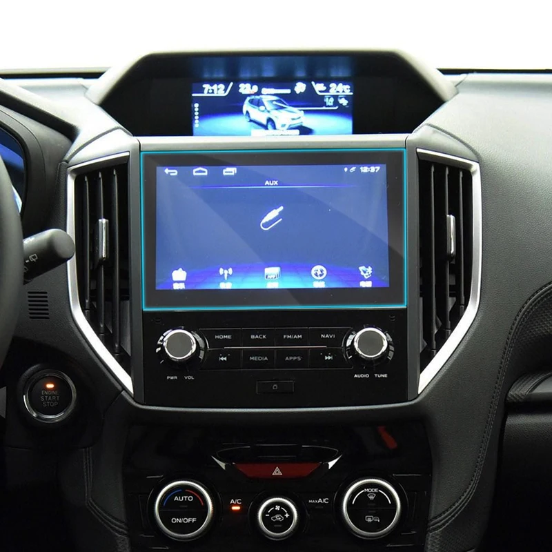 Стеклянная защитная пленка QCBXYYXH для Subaru Forester SK 2019 Стайлинг автомобиля GPS