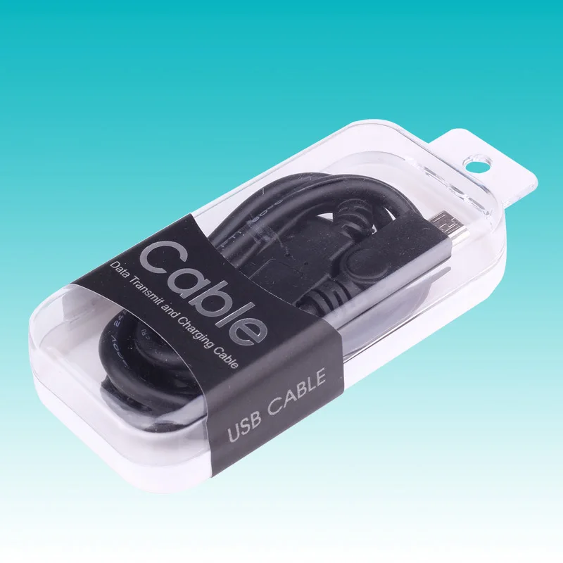 WholeSale usb cable frosted usb packaging box 200pcs/lot free shipping