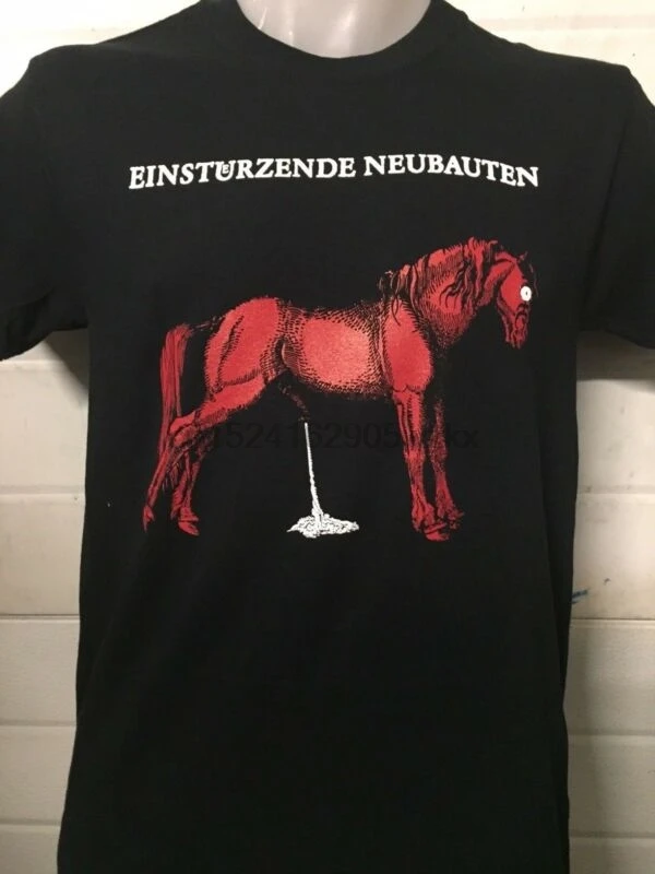 EINSTURZENDE NEUBAUTEN HAUS DE LUGE рубашка для дня рождения Лидия Ланч ник кейв | Мужская одежда