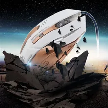 2400 Точек на дюйм игры Мышь для портативных ПК Перезаряжаемые проводной бесшумный светодио дный Мышь подсветкой USB оптическая Мышь шесть ключевых дропшиппинг