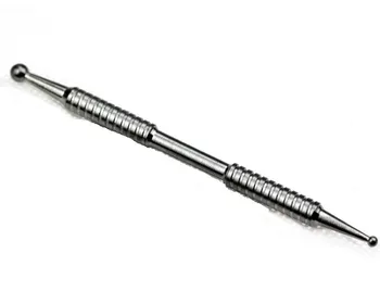 

Free Shipping Acupuncture Massage Tool: Double heads microprobe detection pen detector for acupuncture massage ear probe pen