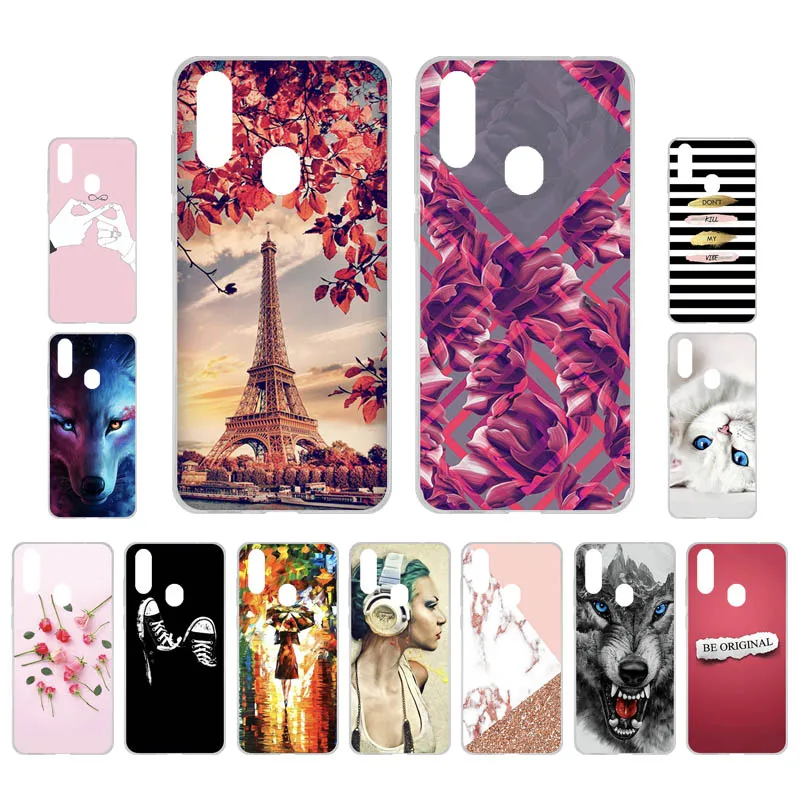

Ojeleye DIY Patterned Silicon Case For ZTE Blade V10 Case Soft TPU Cartoon Phone Cover For ZTE V10 V1000 Covers Anti-knock Shell