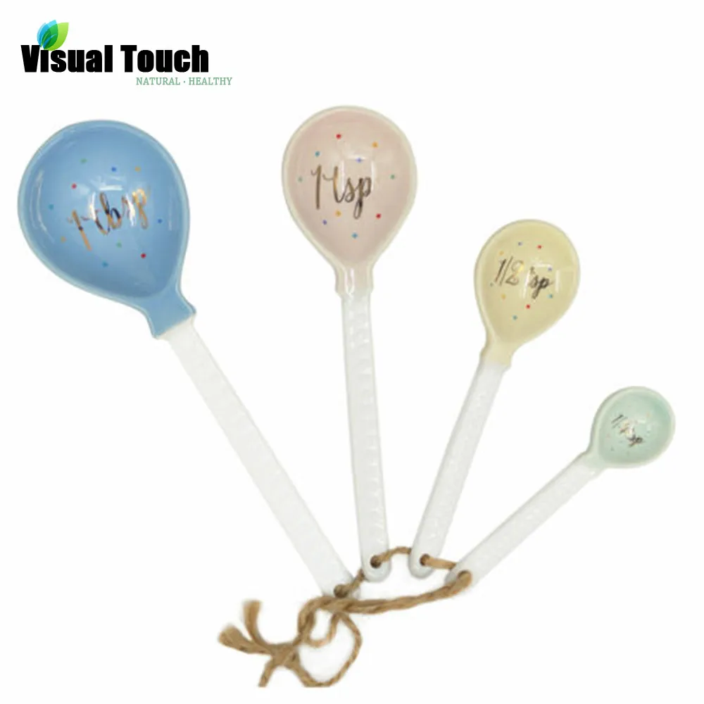 

Visual Touch Blue Balloon Measure Spoons Ice cream Measuring Cups Measuring Spoon Scoop Ladle Kitchen Measuring Tool
