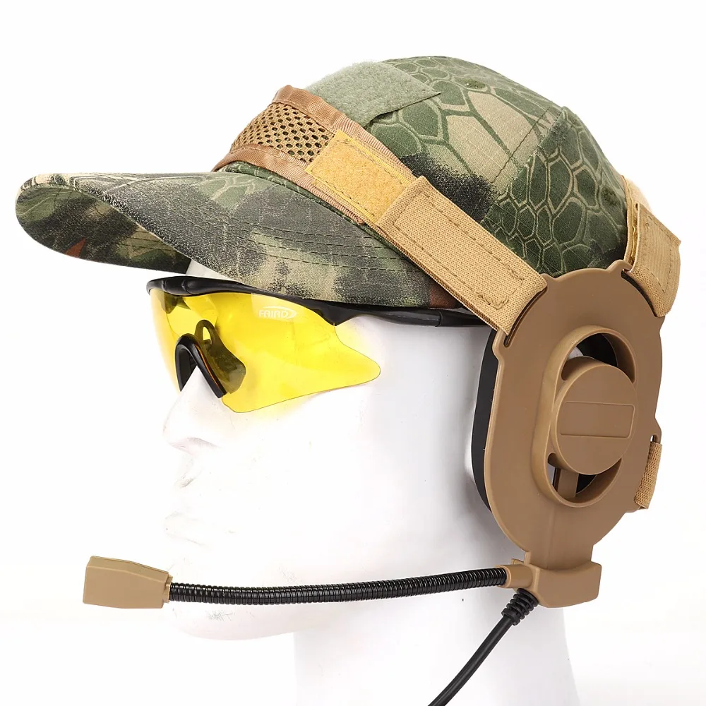 

Hunting Accessories Z Tactical headphone Bowman Evo III Headset Army Airsoft Mic Radio Boom 3 TAN zTactical Z027 4 Colors