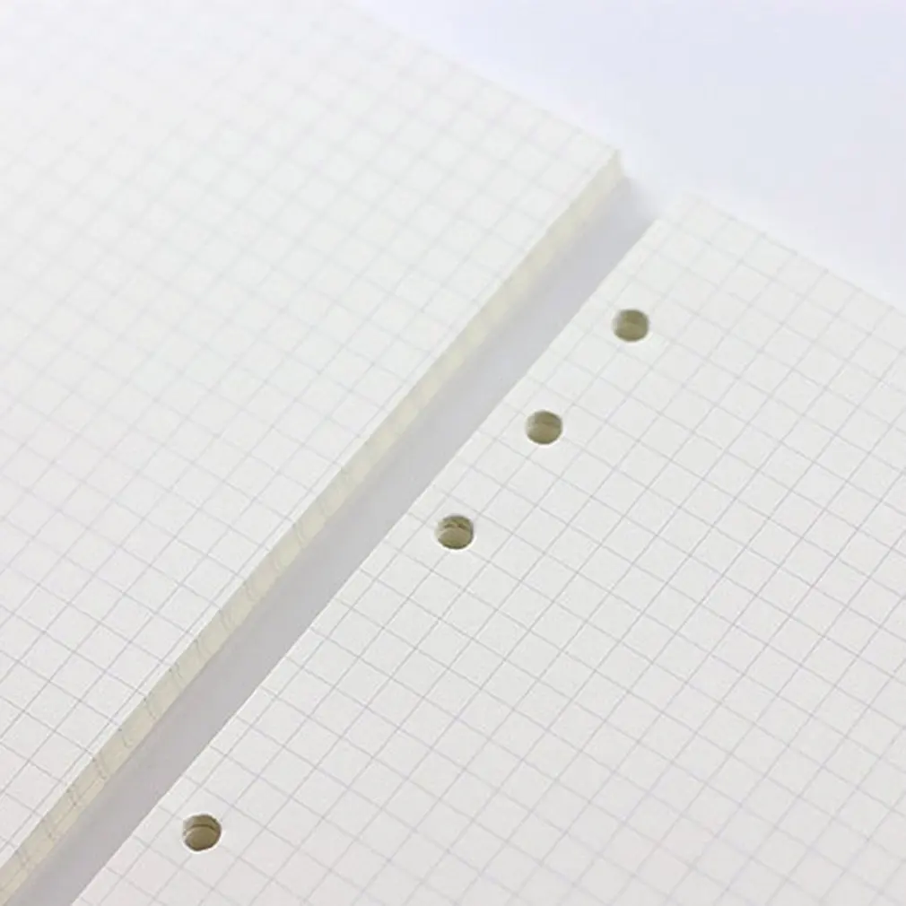 A5 A6 A7 свободный блокнот со съемными листами заправка спиральных переплетов планировщик внутренняя страница внутри бумажная молочная