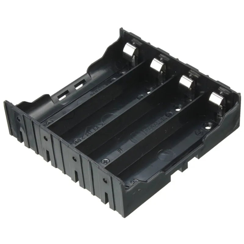 Пластик Батарея Чехол Держатель Storge Box DIY для 4 шт. 18650 3,7 в перезаряжаемые батареи