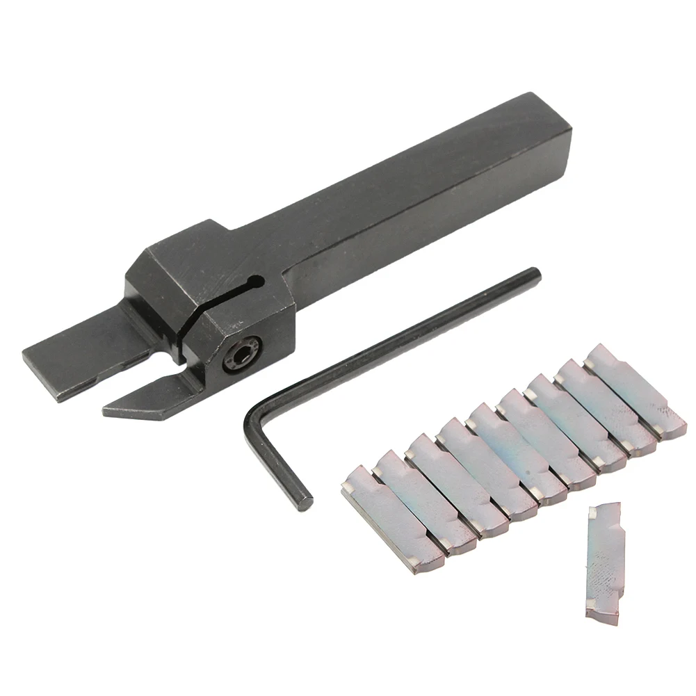 

MGEHR1212-3 Grooving Parting Cutter Tool Holder with 10 MGMN300 3mm Inserts JDH99