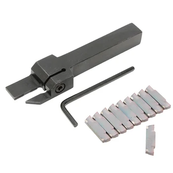 

MGEHR1212-3 Grooving Parting Cutter Tool Holder with 10 MGMN300 3mm Inserts JDH99