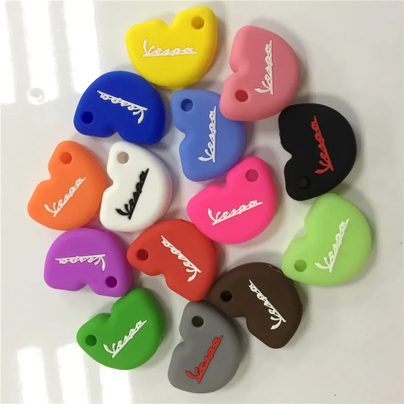Силиконовый чехол для ключей Vespa piaggio new fly gts super 300 Gilera Nexus 500 защита ключей|silicone cover