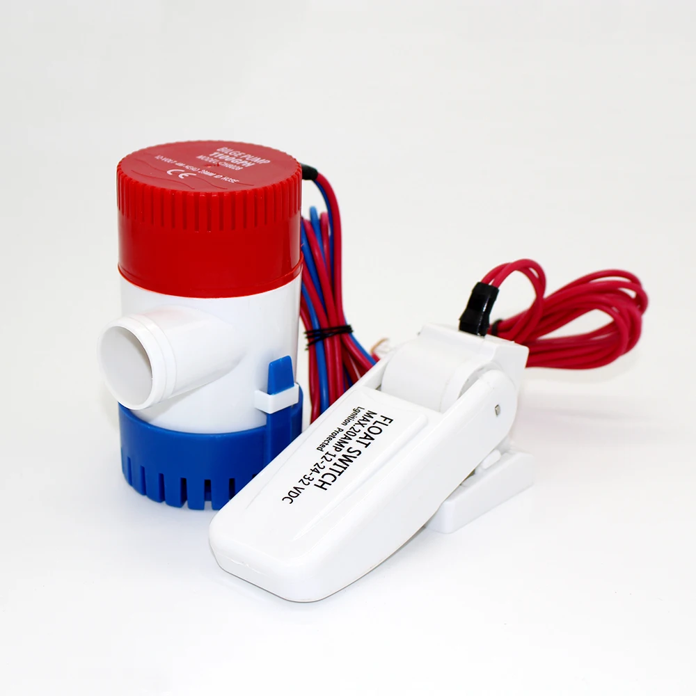 interrupteur de pompe de cale dindicateur /à LED 12V DC manuel de panneau//arr/êt//automatique pour bateau Marine Interrupteur de pompe dalarme de cale de bateau marin