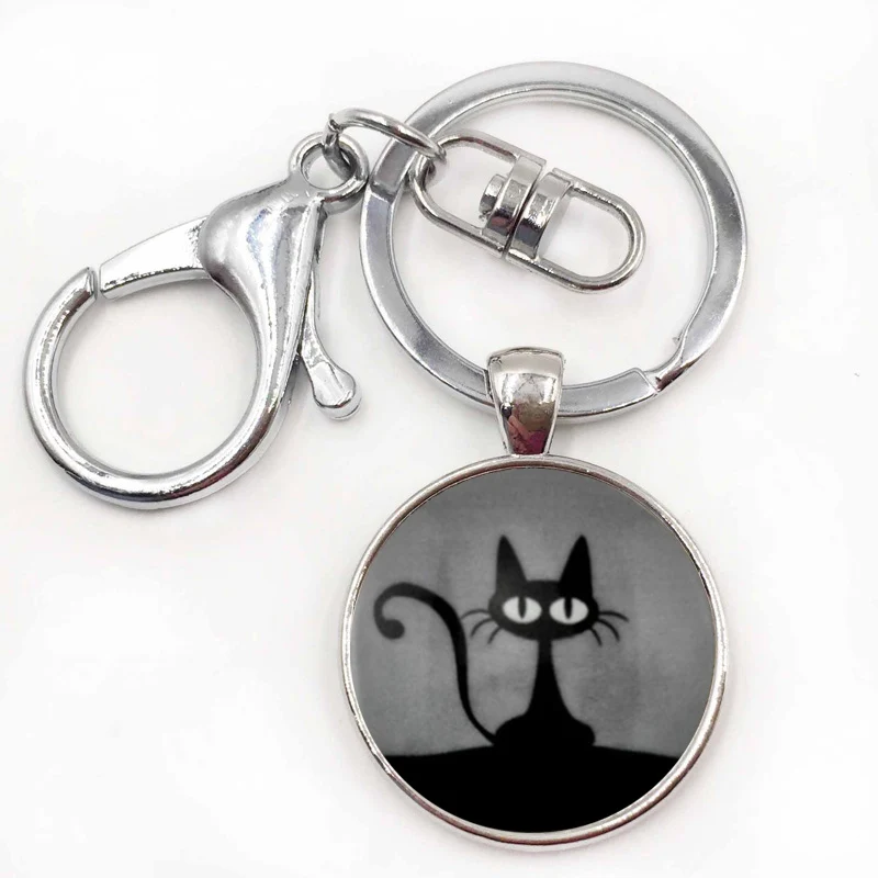 10silver keychain.
