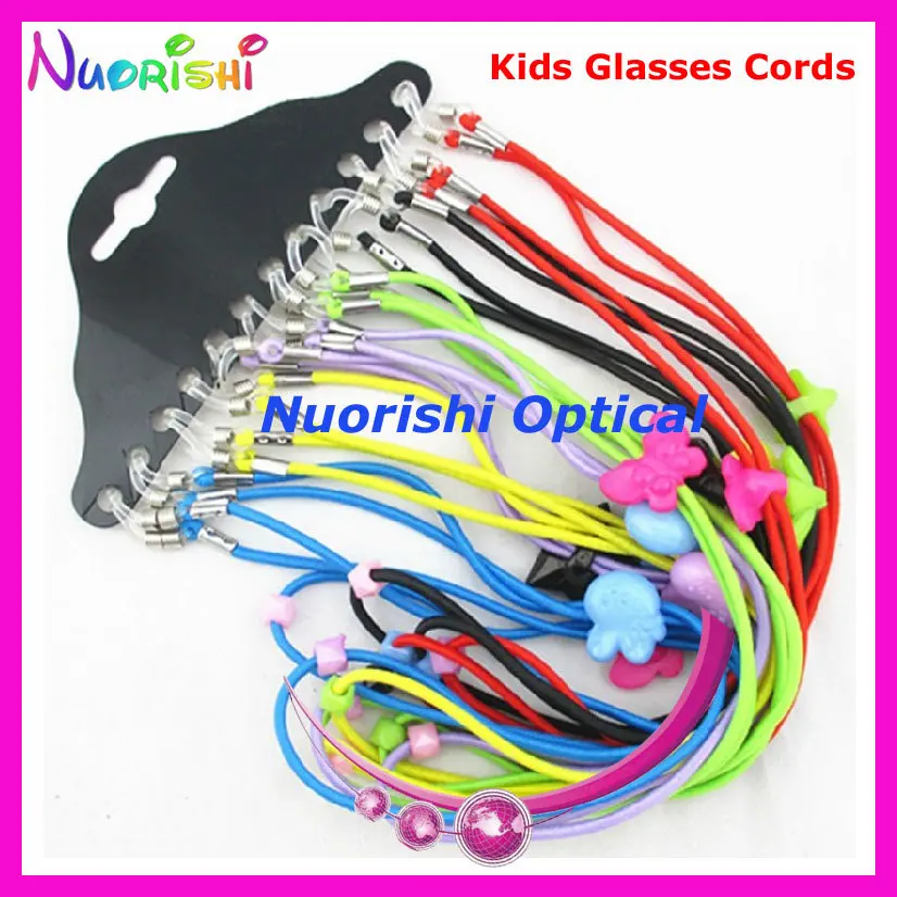 12pcs atau 60pcs L601 Kanak-kanak Kartun Kaca Mata Kaca Sunglass Kanta Cangkuk String Lanyard Penghantaran Percuma