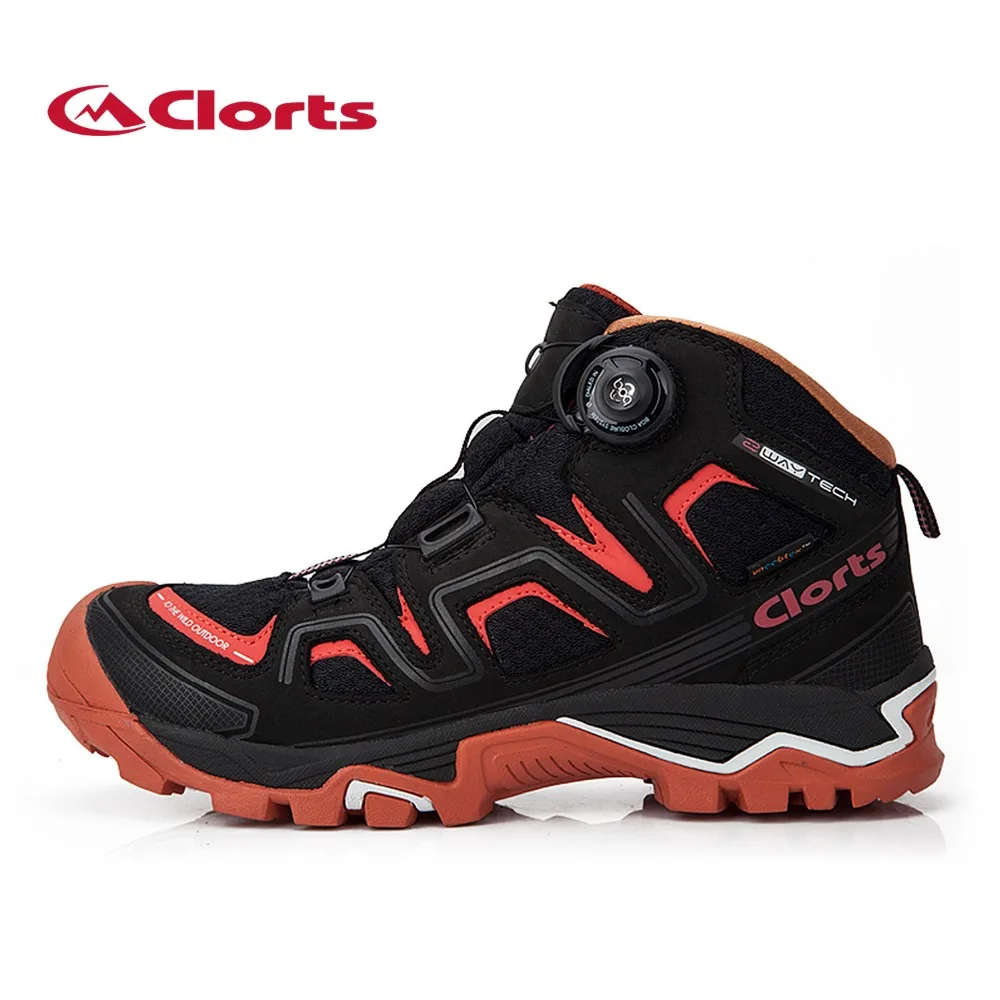 

Clorts Mid-cut Nubuck Hiking Boots Waterproof BOA Closure Mountaineering Snow Boots for Men Breathable Hiking Shoes 3B016
