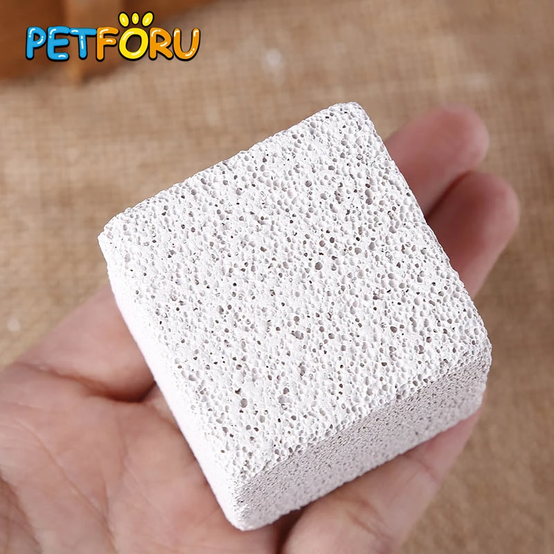 Petforu Small Hamster Chew Toys font b Pet b font Molar Stone Small Animal Hamster Rabbit