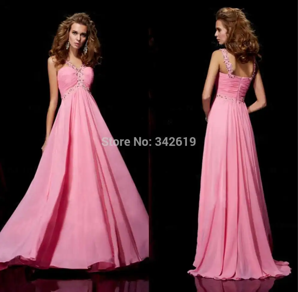 2015 Cheap Long Evening Dress High Waist Corset Bodice Chiffon Floor Length Gown | Свадьбы и торжества
