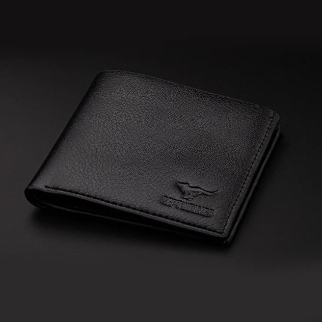 Hot Sale Fashion Casual Pu Leather Men Wallets Quality