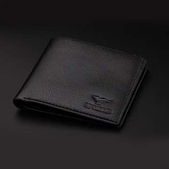 

Hot Sale Fashion Casual Pu Leather Men Wallets Quality Black Coffee Colors Credit Card holder Purse Wallet For Men Free Shipping