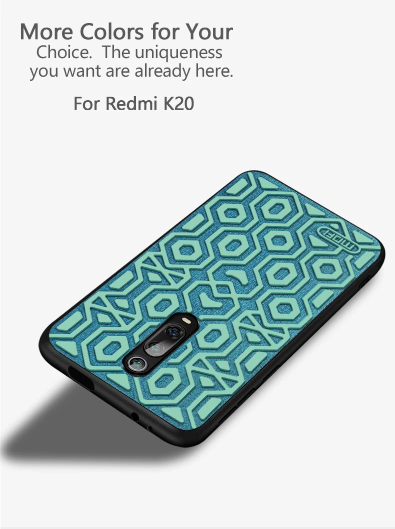 Для Xiaomi Redmi K20 Pro чехол MOFI Redmi K20 силиконовый мягкий ТПУ нескользящий роскошный противоударный чехол