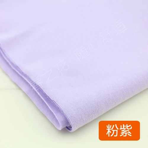 Широкий 150 см тонкий хлопок стрейч манжеты пояс ребра трикотажная отделка ткань для детской одежды для лета аксессуары для футболок - Цвет: Pink purple