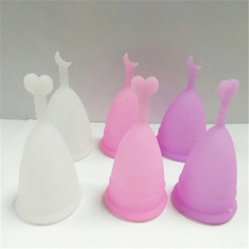 1Pcs Medical Grade Silicone Menstrual Cup For Women Feminine Hygine Product Vagina Use Small Or Big Size Health Care Anner Cup