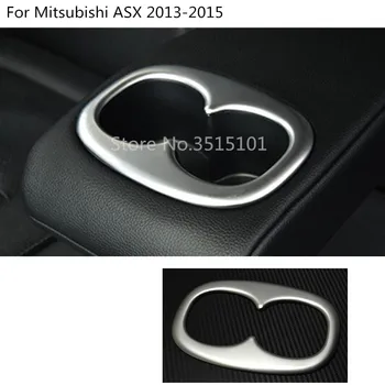 

Car cover stick armrest handrail middle Shift Stall Paddle rear cup lamp trim hood 1pcs For Mitsubishi ASX 2013 2014 2015