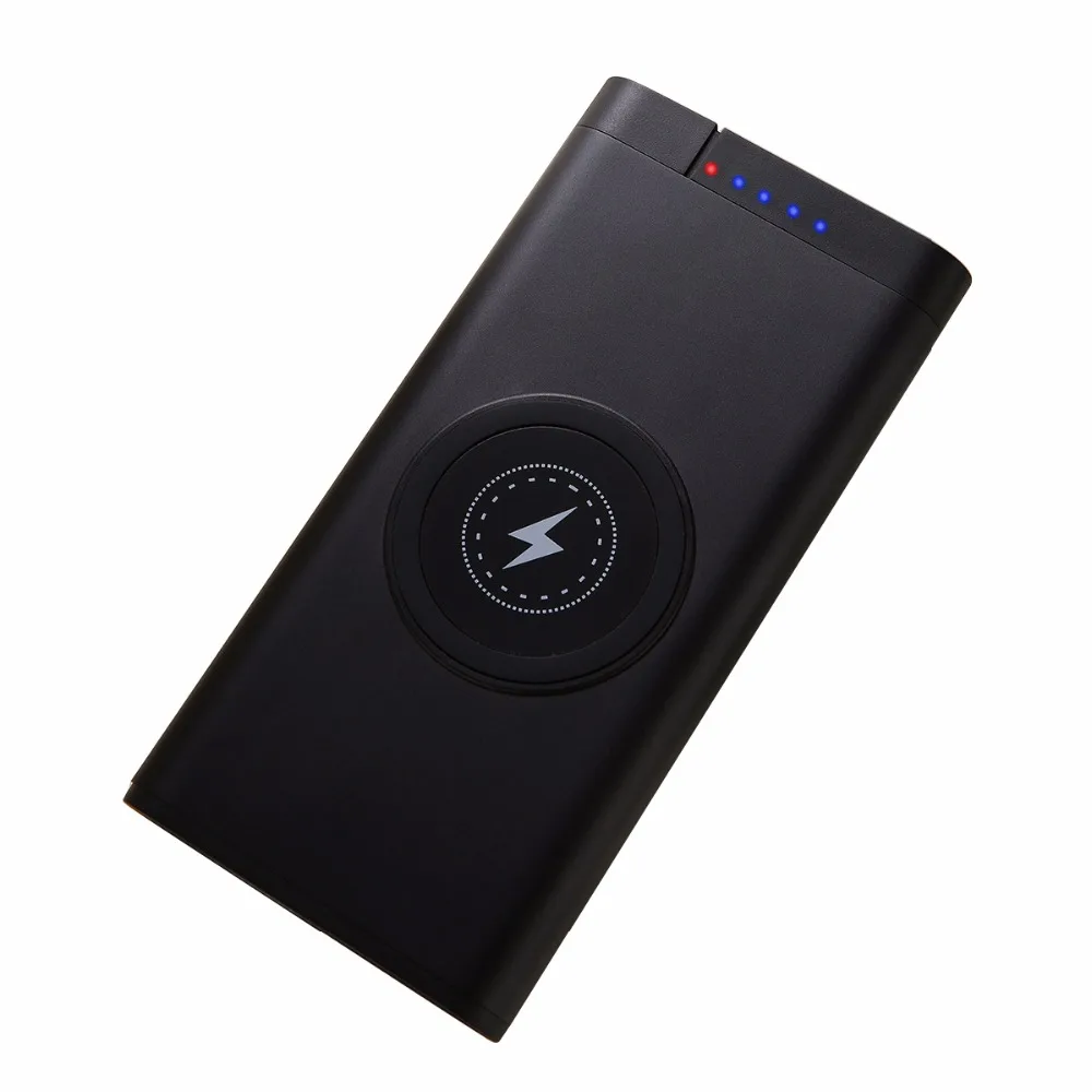 Power Bank 10000mAh QI Wireless Charger for iPhone X 8 Samsung S8 Note 8 Poverbank External Battery USB Type C Ports Powerbank Power Bank 10000mAh QI Wireless Charger for iPhone X 8 Samsung S8 Note 8 Poverbank External Battery USB Type C Ports Powerbank