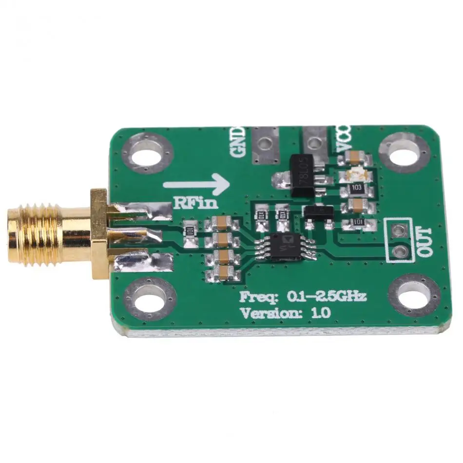 

1pc 0.1 - 2.5GHz RF Power Meter Logarithmic Detectoration Assortment