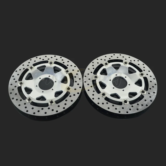 296MM Motorcycle Front Wavy Floating Brake Disc Rotor For HONDA XL1000