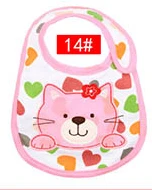 Cartoon Cotton Baby Bibs Waterproof baby bib slabbetjes cute bib Toddler For Newborn Wear Accessories Baby stuff free shipping