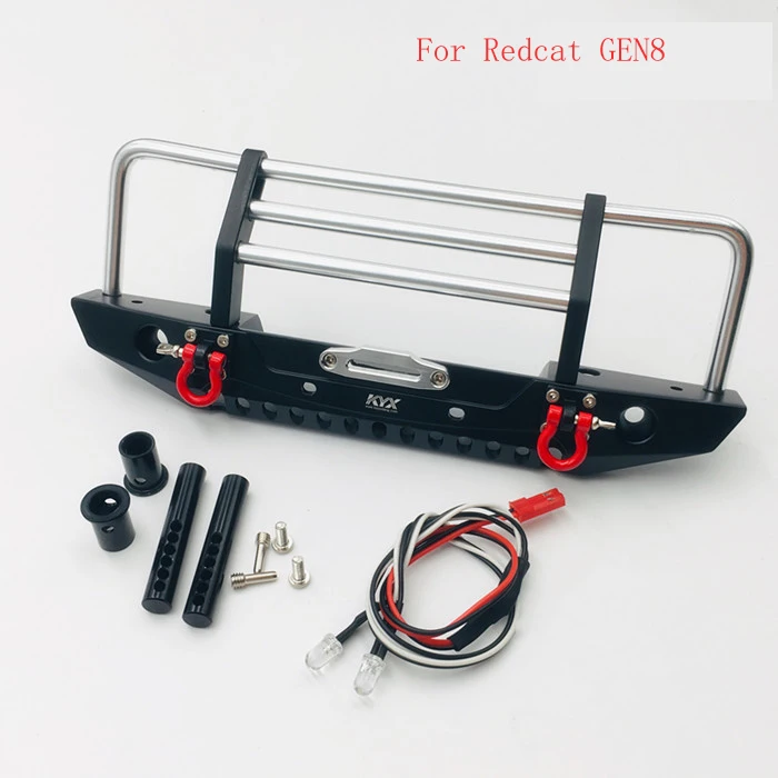 KYX передний металлический бампер светильник кой для 1/10 rc Redcat Gen8 car Детали | Отзывы и видеообзор