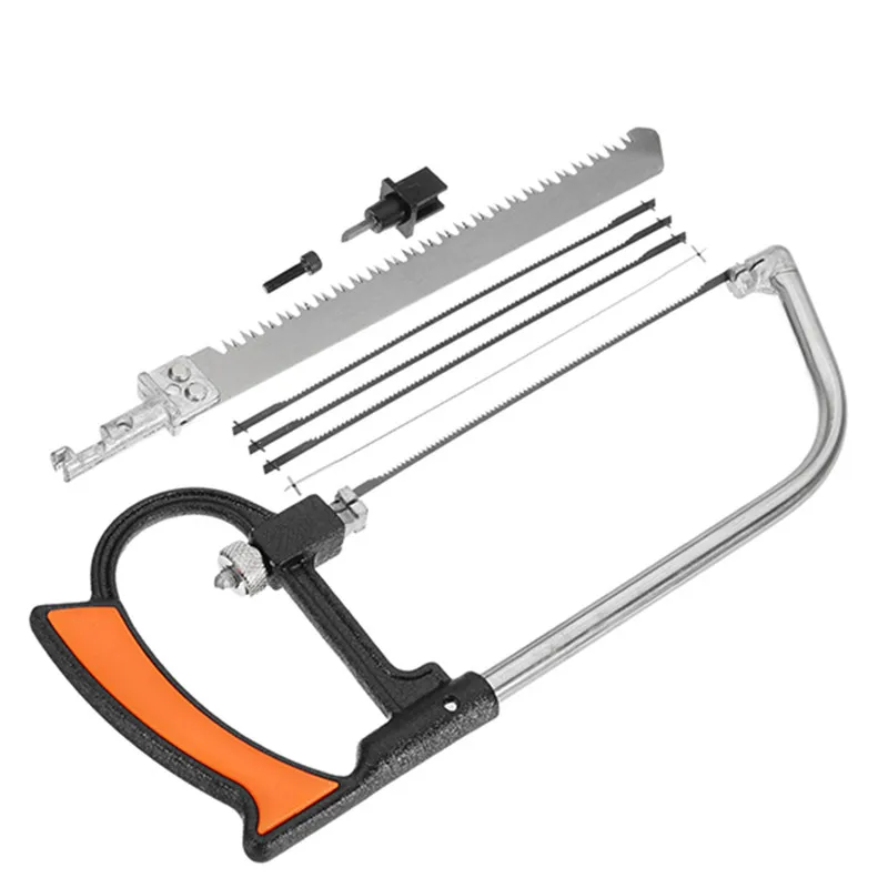 

Brand New 8 in 1 Multifunction Hacksaw DIY Woodworking Hand Saw For Metal Wood