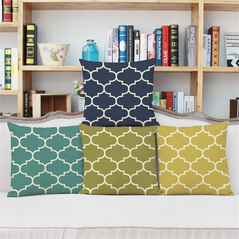 الأصفر السماء الأزرق الداكن البني هندسية كيس وسادة غطاء الوسادة سيارة كرسي كنبة مكتب المنزل نادي مقهى الديكور هدية الأصفر السماء الأزرق الداكن البني هندسية كيس وسادة غطاء الوسادة سيارة كرسي كنبة مكتب المنزل نادي مقهى الديكور هدية