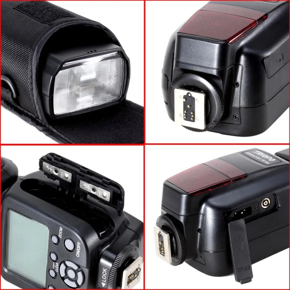 TRIOPO флэш вспышка для зеркальных камер Canon d5300 Nikon d200 d3400 d3100|camera flash|speedlite ttltriopo tr-988 |