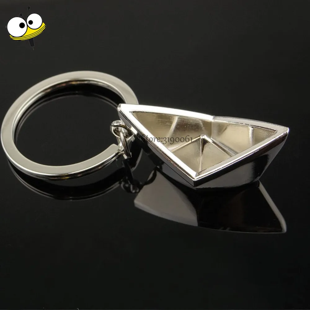 

Funny Gift Metal Boat Keychain Car Key Ring Key Holder Car Accessories for Lexus IS300 Range Rover Qashqai BMW 325i BYD Nissan