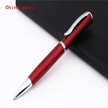 Премиум качество тяжелых 819 красное вино Бизнес офис Средний Перо Шариковая ручка