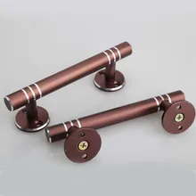 modern simple fashion unfold install silver purple kitchen cabinet dresser wine cabinet bookcase door handles pulls knobs