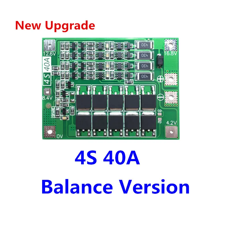 Защитная плата для литий ионных батарей зарядное устройство 18650 PCB BMS
