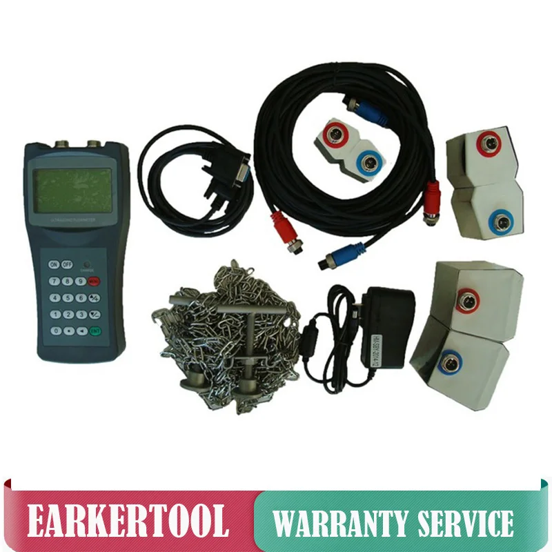 

Handheld TDS-100H with S2 Transducer (DN15-100mm) Ultrasonic Liquid Flow meter digital flowmeters