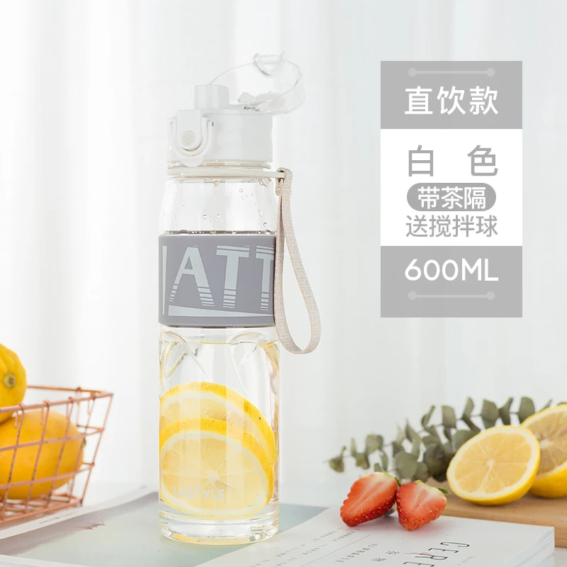 Бутылка для воды движения botella de agua шейкер gourde en plastique sport garrafas тренажерный зал