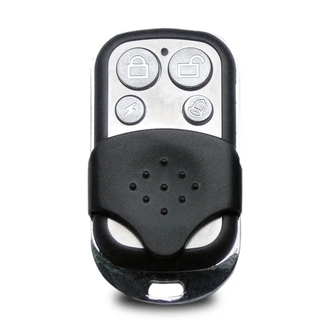 2Pcs Wolf-Guard 433MHz Wireless Remote Controller Keyfobs 4 Keys Portable Accessories for Home Alarm Sceurity Burglar System 2