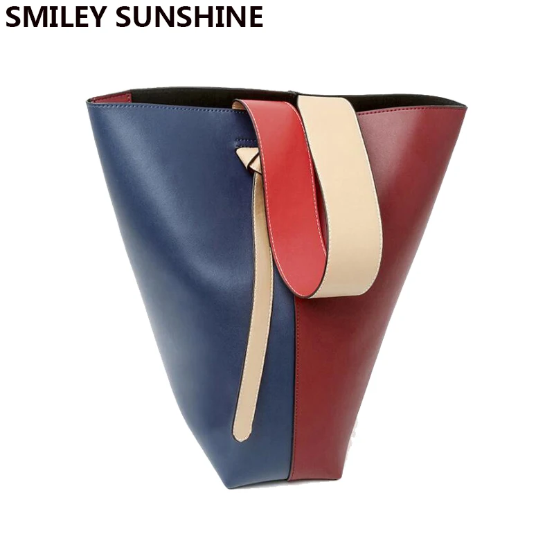 SMILEY SUNSHINE женская сумка ведро модные дизайнерские женские сумки на плечо кошельки
