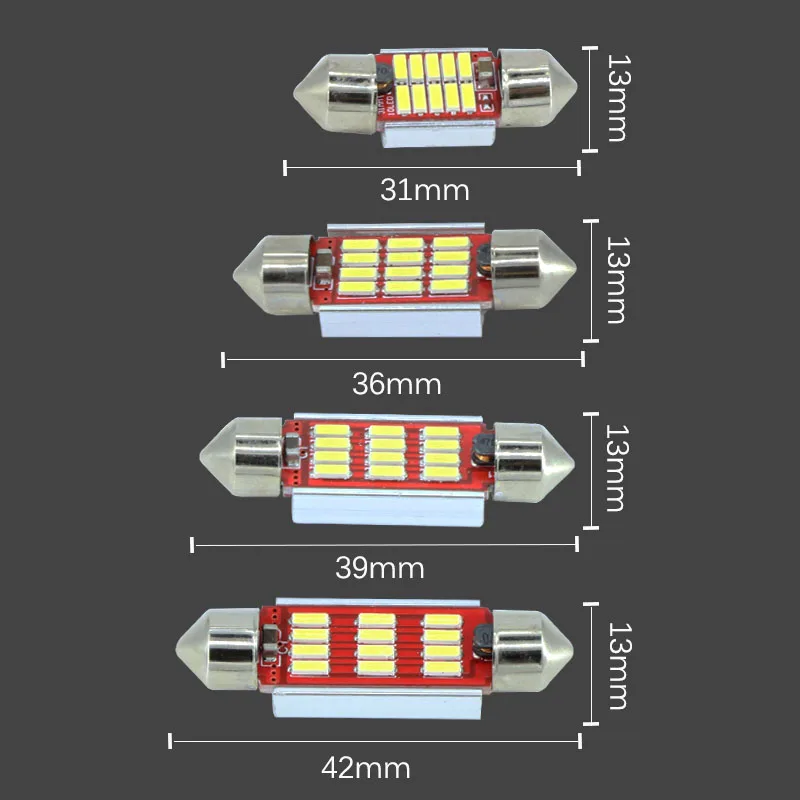 2 x новейший C5W светильник Canbus 36 мм светодиодный для Volkswagen VW Golf 4 5 Passat 3B 3BG 3C CC Polo 9N T5 Eos