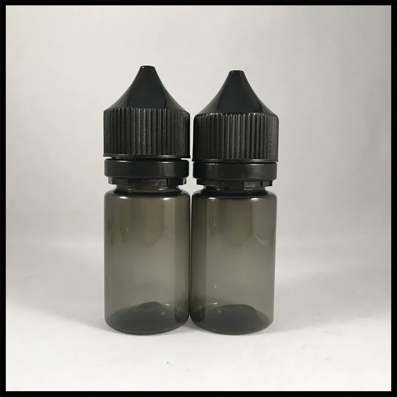 30ml Black Plastic Bottles For Vape Juice With Childproof Tamper Cap And Needle Tip Essential