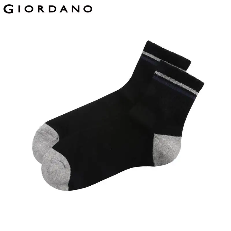 Giordano три пары мужских носков из натурального хлопка, имеют множество вариантов цветов и размеров